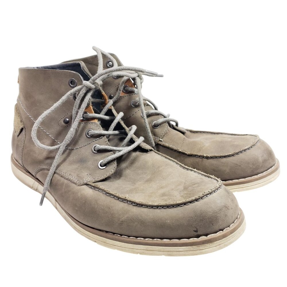 Varese Sydney Chukka Boots Men's Size 12 Drab Leather